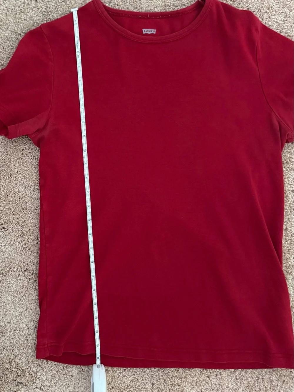Levi's White and Deep Red Crew Neck Tee Duo